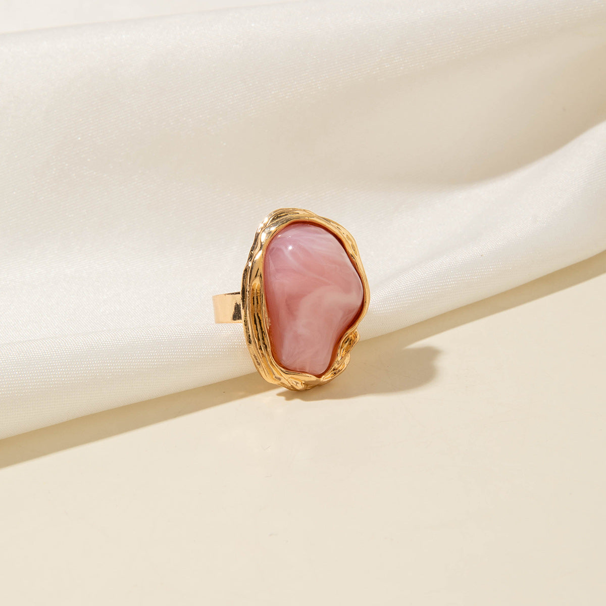 Wholesale Geometric irregular fashion ring set